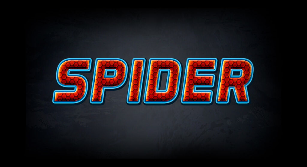 efeito-texto-photoshop-letras-spider-man