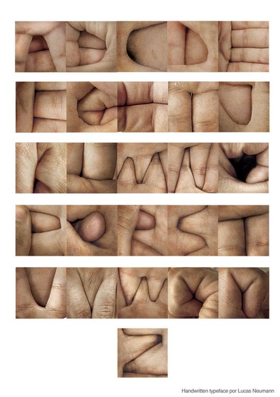 tipografias-diferentes-alfabeto-mãos-handmade