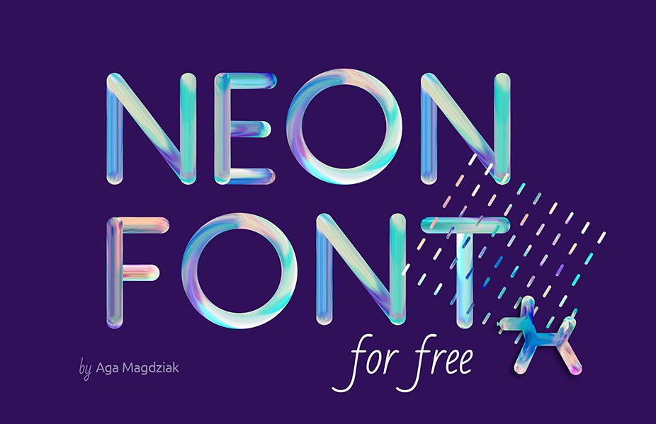 tipografias-diferentes-alfabeto-neon-font