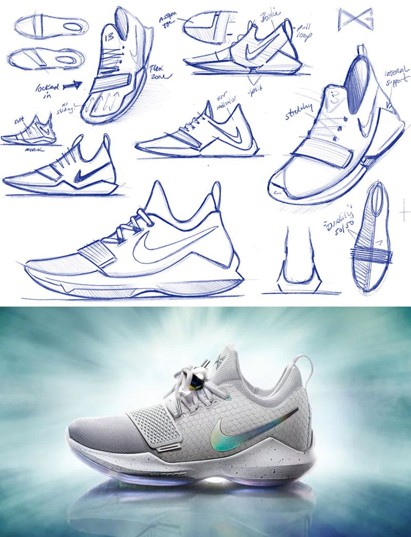 Protótipo Conceito de um Tênis Nike