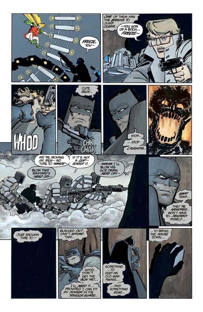 comic sans - The Dark Knight Returns